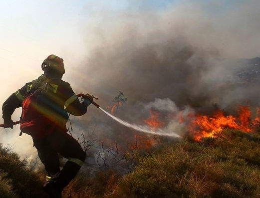 Υψηλός κίνδυνος εκδήλωσης πυρκαγιάς σε ολόκληρη την ανατολική Ελλάδα -Οι περιοχές που βρίσκονται σε συναγερμό