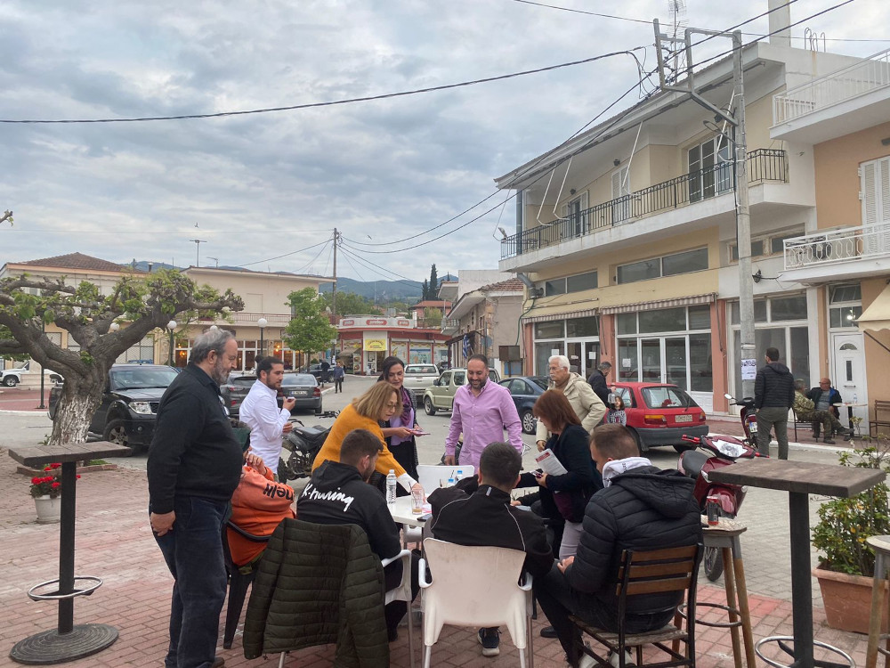Εκλογές 2023 Εύβοια: Περιοδεία Μίλτου Χατζηγιαννάκη σε περιοχές του δήμου Ιστιαίας-Αιδηψού