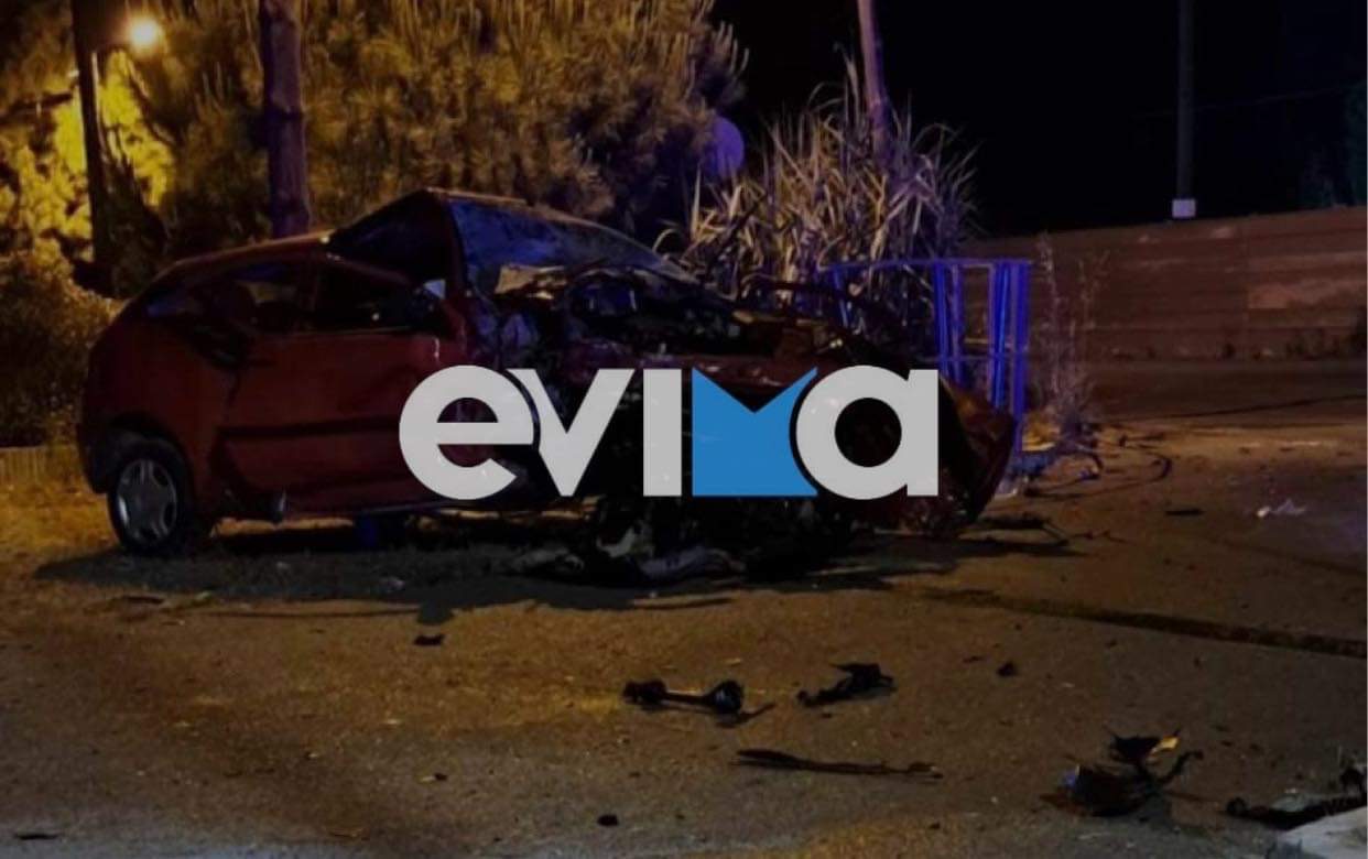 Εύβοια: Θρήνος για τον 31χρονο που σκοτώθηκε σε τροχαίο! Η φωτογραφία αμέσως μετά τη σύγκρουση