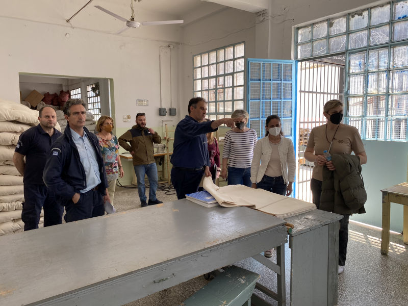 Χαλκίδα: Οπτικοί επισκέφθηκαν τις φυλακές για εξετάσεις κρατουμένων
