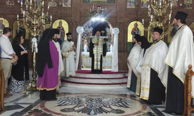 Εύβοια: Με λαμπρότητα οι εορτασμοί για την Αγία Μαρίνα στη Χαλκίδα