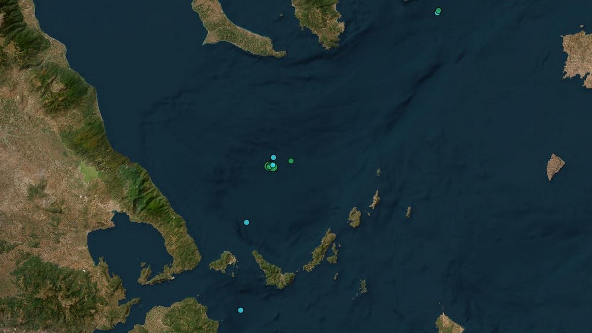 Μπαράζ σεισμών κοντά στη Σκιάθο, κουνήθηκαν στη Βόρεια Εύβοια