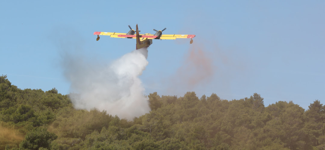 Υψηλός κίνδυνος πυρκαγιάς αύριο στην Εύβοια