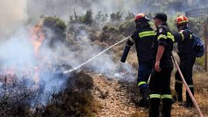 Φωτιά στην Κόρινθο καίει δασική έκταση Φωτιά στην Κόρινθο καίει δασική έκταση