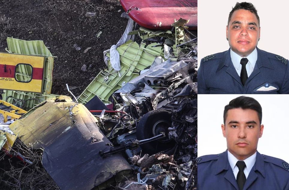 Κάρυστος: Απόδοση φόρου τιμής στους δύο νεκρούς πιλότους από τον δήμο
