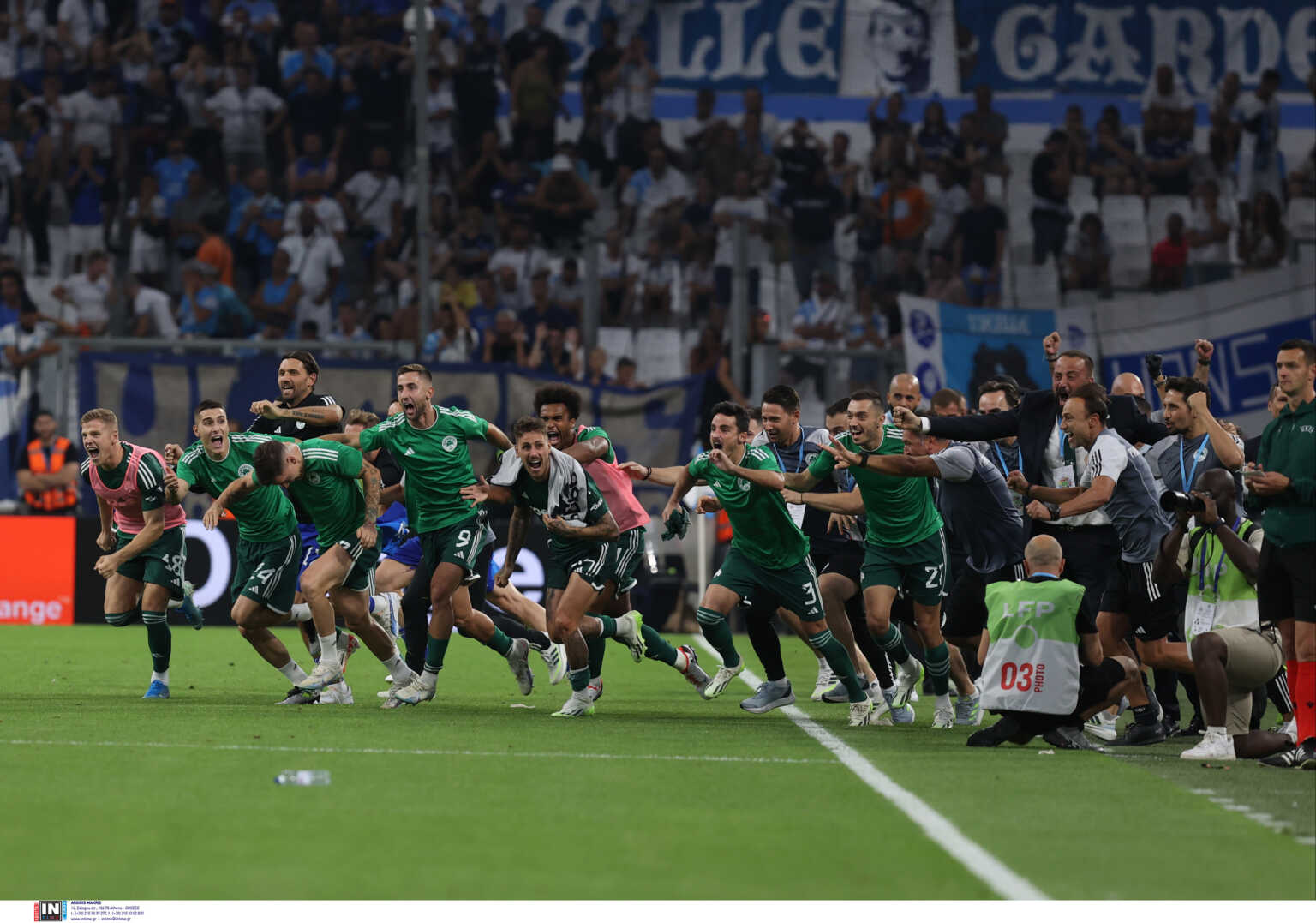 Μαρσέιγ – Παναθηναϊκός 2-1 (3-5 στα πέναλτι): Απίθανη πρόκριση για τους «πράσινους» στα πλέι οφ του Champions League