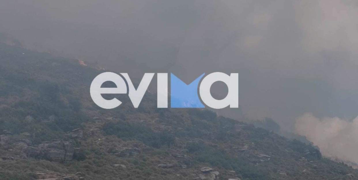 Μεγάλη φωτιά στην Εύβοια: Χωρίς τηλέφωνα τα χωριά στον Άγιο Δημήτριο Καρύστου