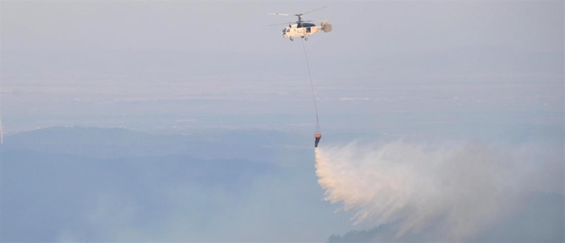Καίει για 10η ημέρα η φωτιά στον Έβρο
