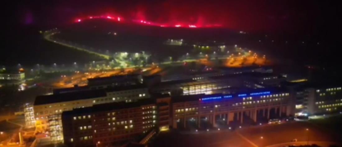 Νύχτα κόλαση από τη φωτιά στην Αλεξανδρούπολη – Εκκενώθηκε το νοσοκομείο και οκτώ οικισμοί