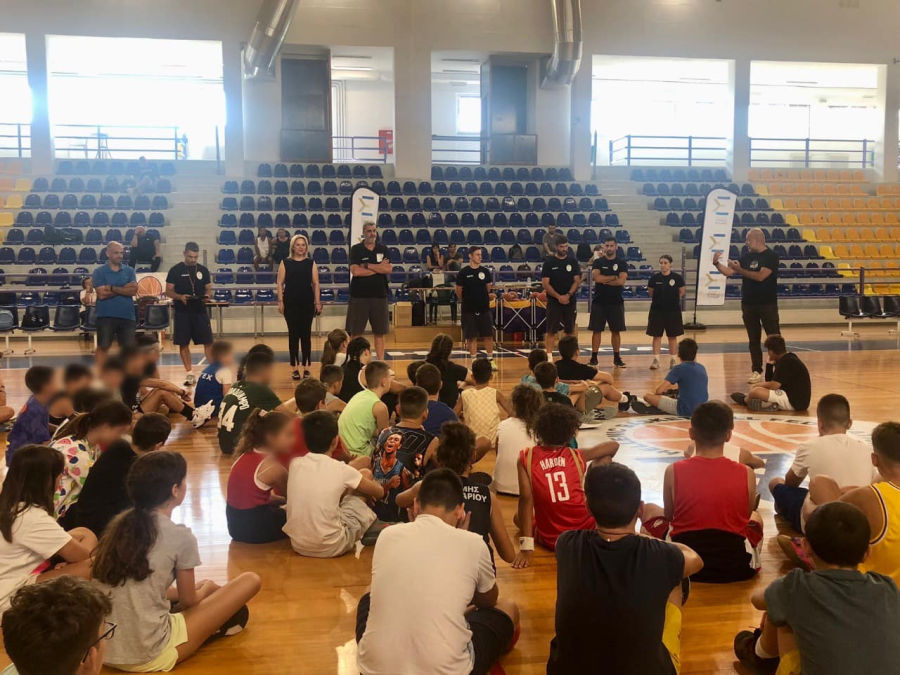Εύβοια: Πρεμιέρα για το 3ο Basketball Camp στη Χαλκίδα παρουσία Οικονόμου