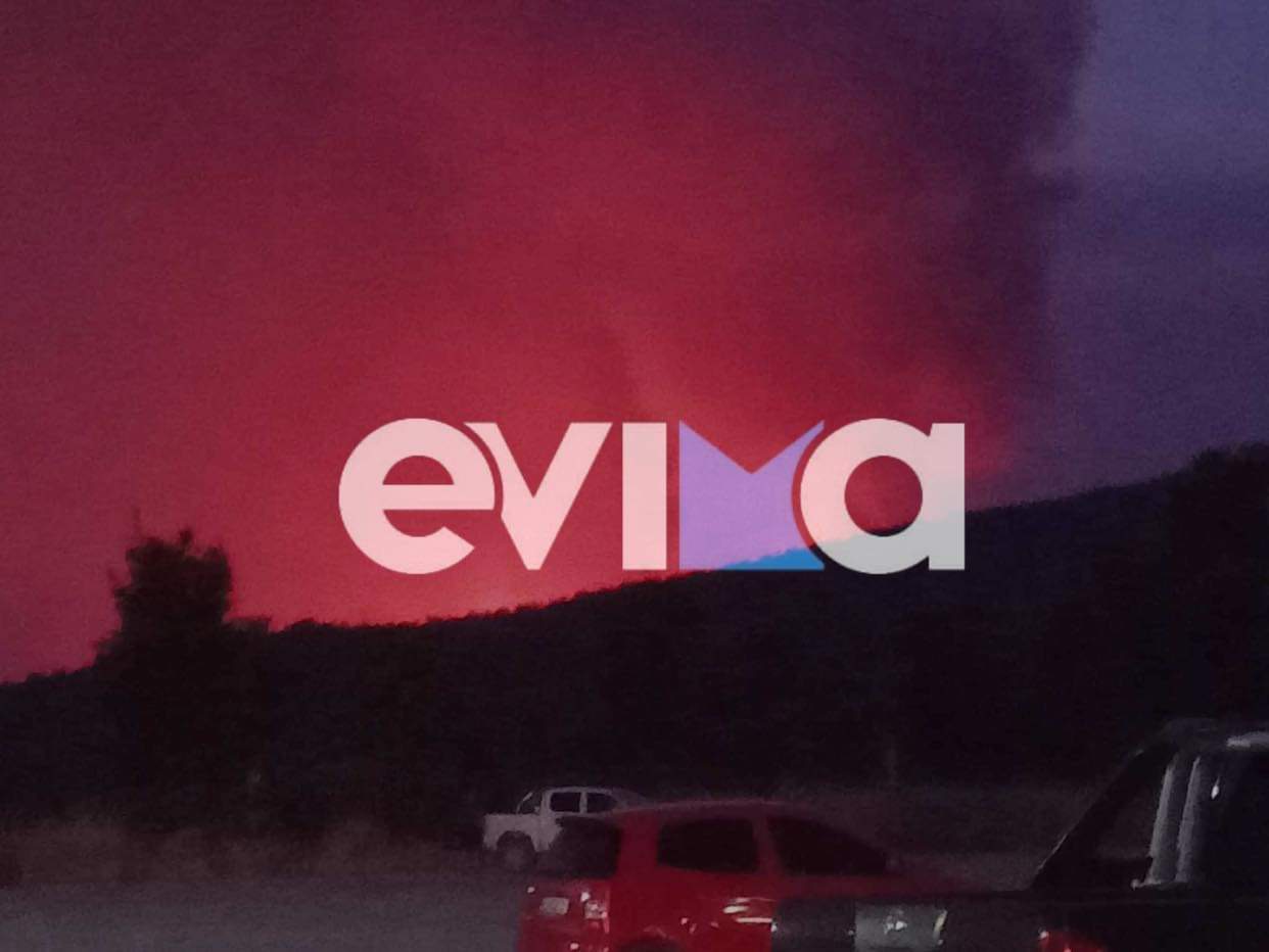 Εύβοια: Ξανά στο κόκκινο για πυρκαγιές – Πολλά μποφόρ και κίνδυνος
