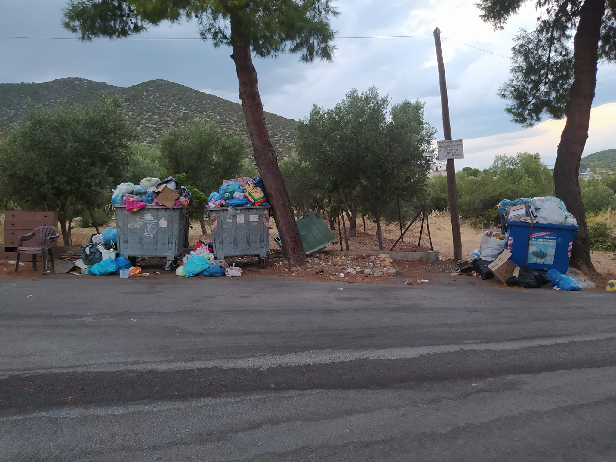 Διαχρονικό χάλι με τα σκουπίδια στην Εύβοια: Στα κάγκελα οι κάτοικοι – Δείτε σε ποια περιοχή