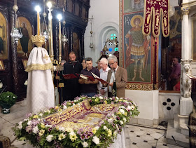 Εύβοια: Με λαπρότητα η γιορτή της Κοιμήσεως της Θεοτόκου στον Άγιο Νικόλαο Καρύστου