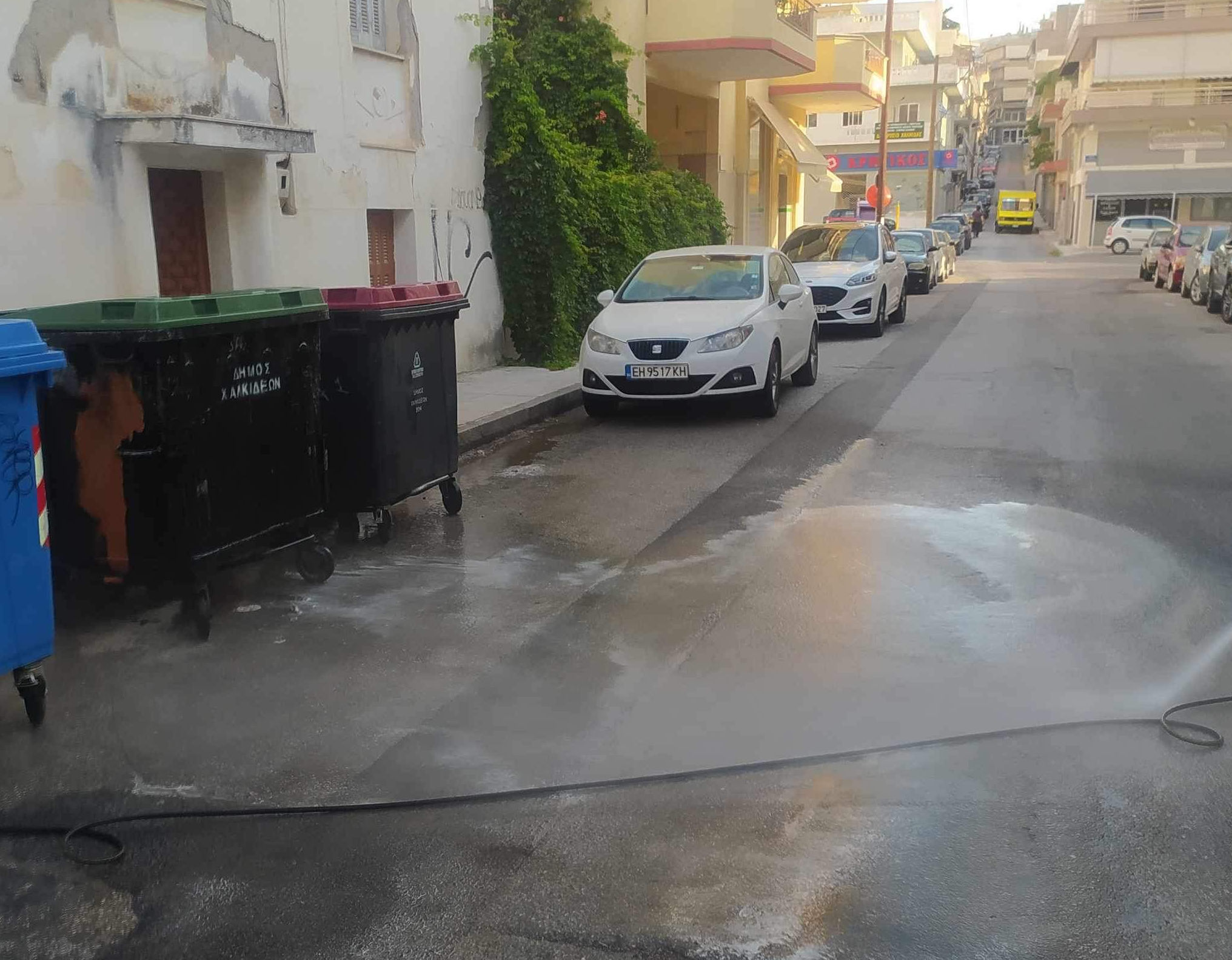 Χαλκίδα: Σε ποιες οδούς καθαρίστηκαν κάδοι απορριμμάτων