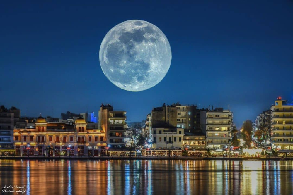 Πανσέληνος Αυγούστου: Πότε θα δούμε το μπλε φεγγάρι στην Εύβοια
