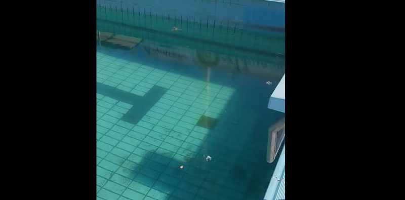 Εύβοια: Η συντήρηση της πισίνας του κολυμβητηρίου Χαλκίδας, κυριολεκτικά… δεν υπάρχει