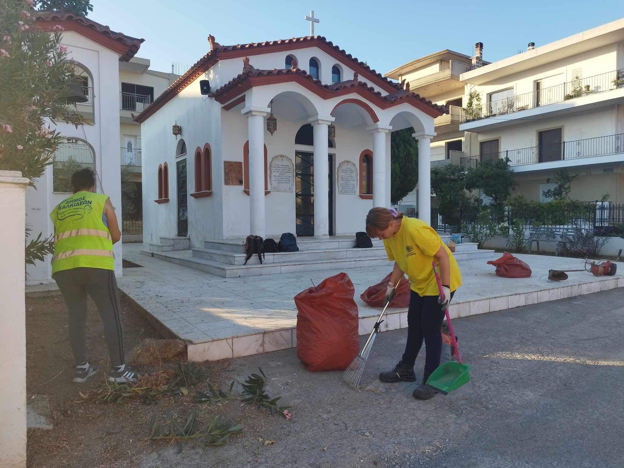 Εύβοια: Καθαρισμοί και απομάκρυνση κλαδιών στο Βασιλικό