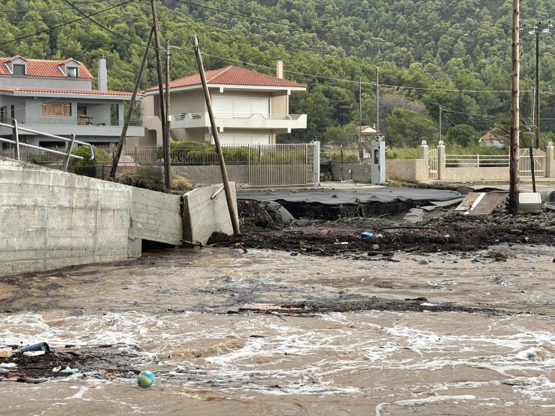 Γιώργος Κελαιδίτης για κακοκαιρία Daniel: Υψη βροχής έως 400 χιλιοστά στην Εύβοια