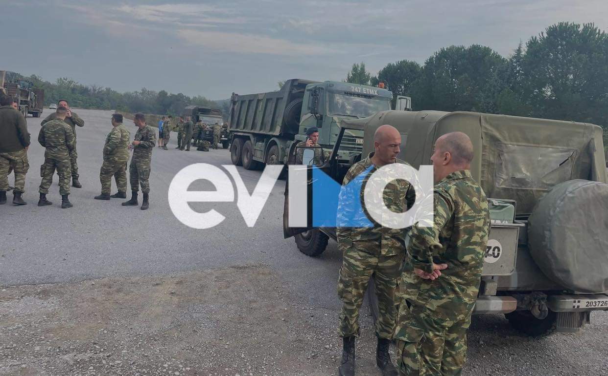 Εύβοια: Δραματικές εικόνες στα χωριά – Έφτασε ο στρατός για βοήθεια