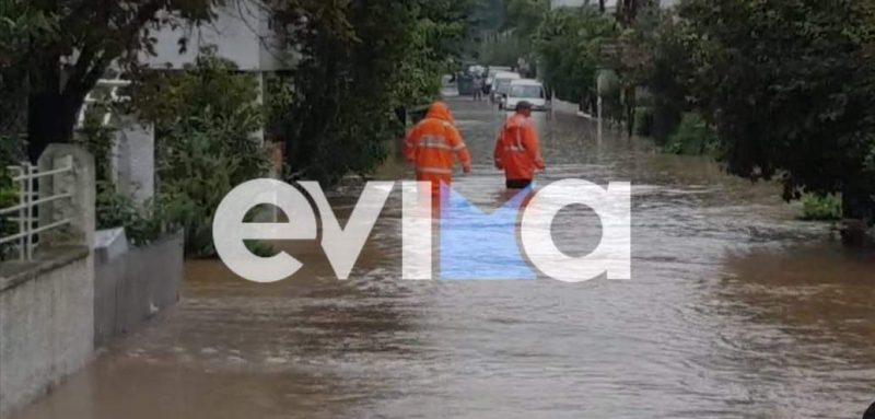 Κακοκαιρία Elias: Όλες οι δυνάμεις της Πυροσβεστικής που επιχειρούν στη Βόρεια Εύβοια