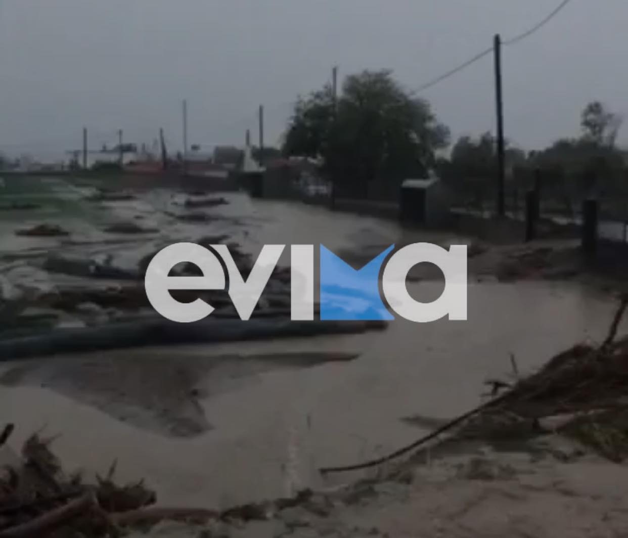 Κακοκαιρία Elias: «Πνίγει» την Εύβοια με μεγάλες καταστροφές