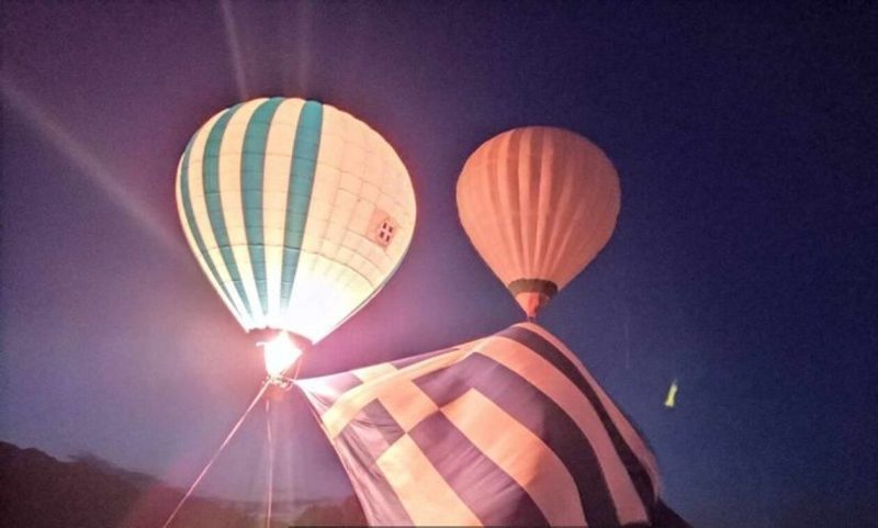 Δείτε την μεγαλύτερη ελληνική σημαία του κόσμου υψώθηκε στον ουρανό