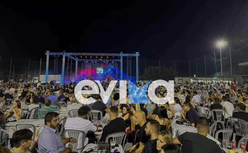 Εύβοια: «Χάλασε κόσμο» το πανηγυρί στην Δροσιά- Ρεκόρ συμμετοχής με 3.500 άτομα