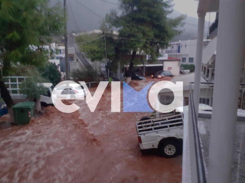Κακοκαιρία Daniel: Μεγάλη καταστροφή στην Εύβοια – Πλημμύρισαν σπίτια, επιχειρήσεις και δρόμοι