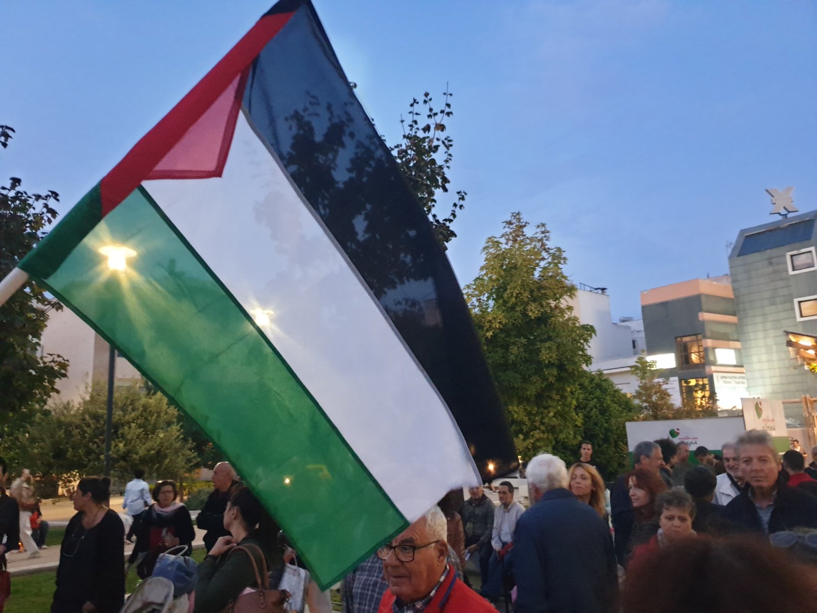 Χαλκίδα: Η πορεία υπέρ του λαού της Παλαιστίνης