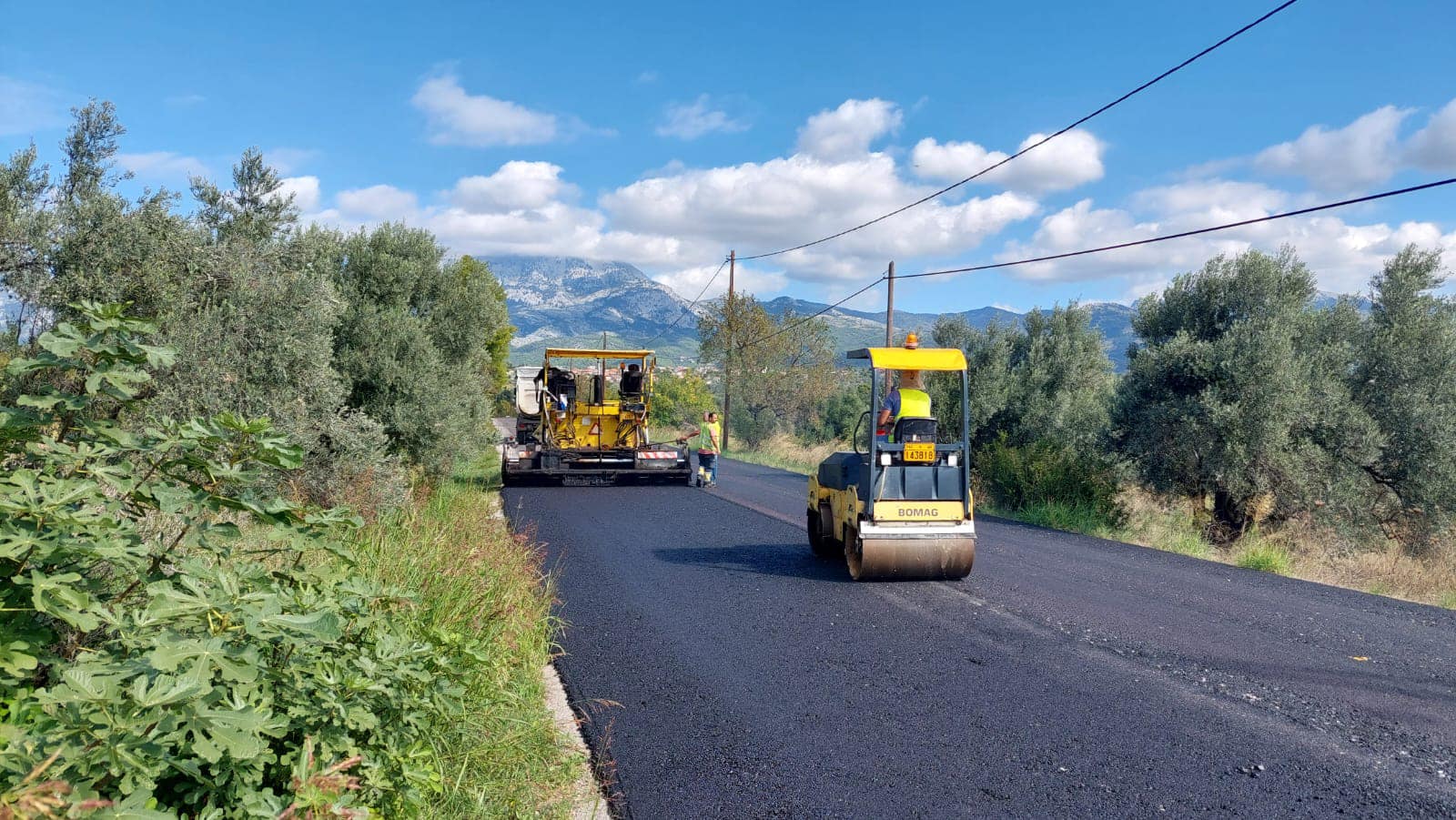 Εύβοια: Σε ποιο δρόμο ολοκληρώθηκαν έργα ασφαλτόστρωσης