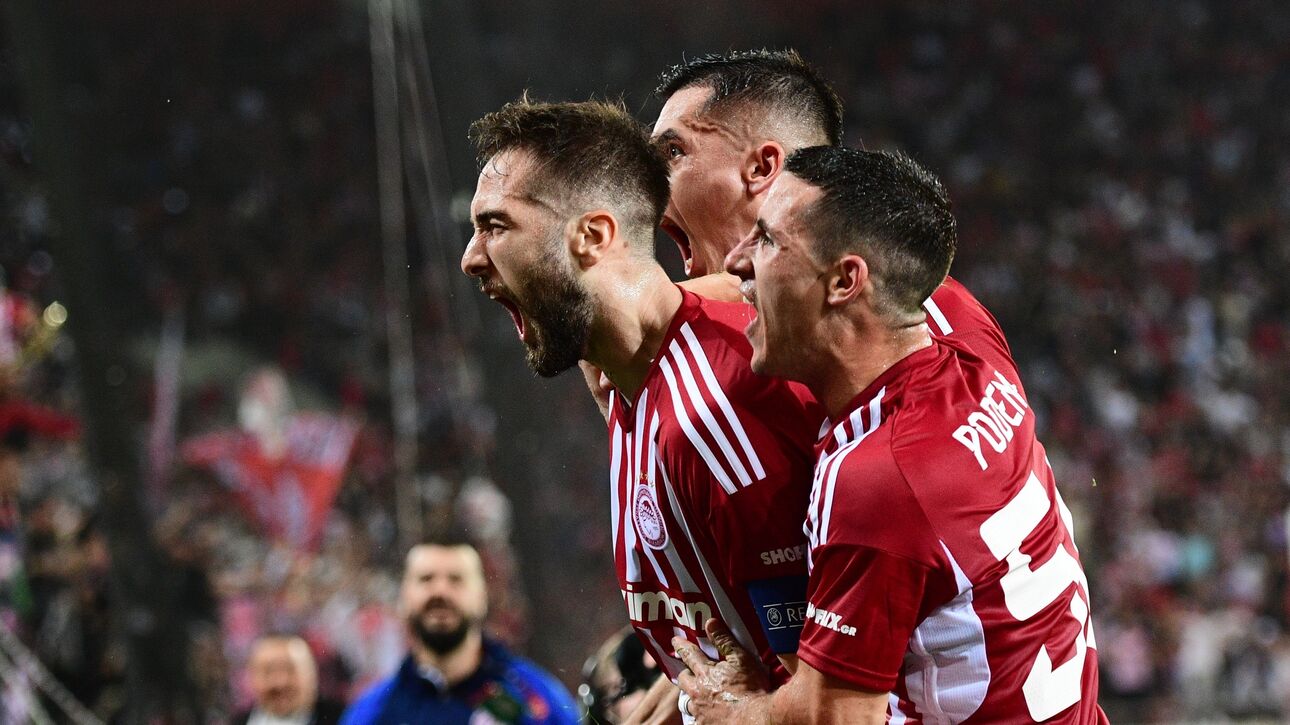 Ολυμπιακός – Γουέστ Χαμ 2-1: Πρώτη νίκη για τους Πειραιώτες στο Europa League