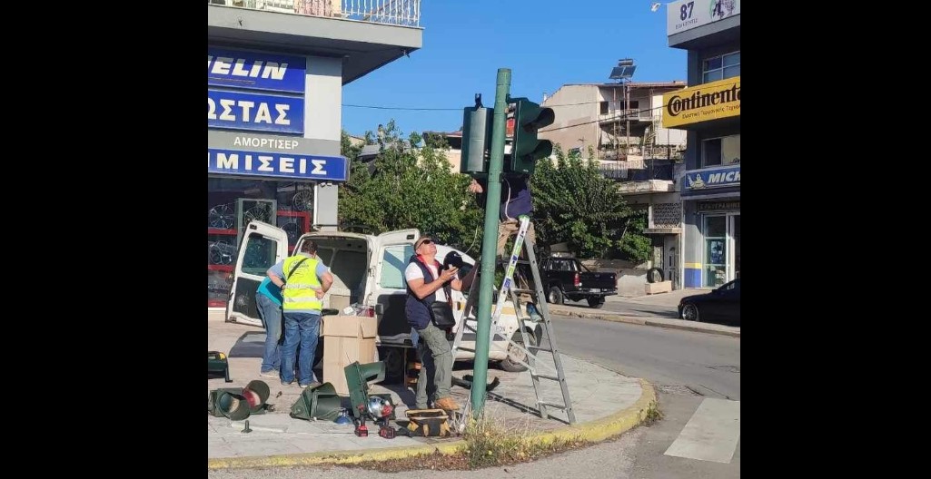 Εύβοια: Νέα φανάρια στον κόμβο Δάριγκ- Πού αλλού θα τοποθετηθούν καινούριοι σηματοδότες