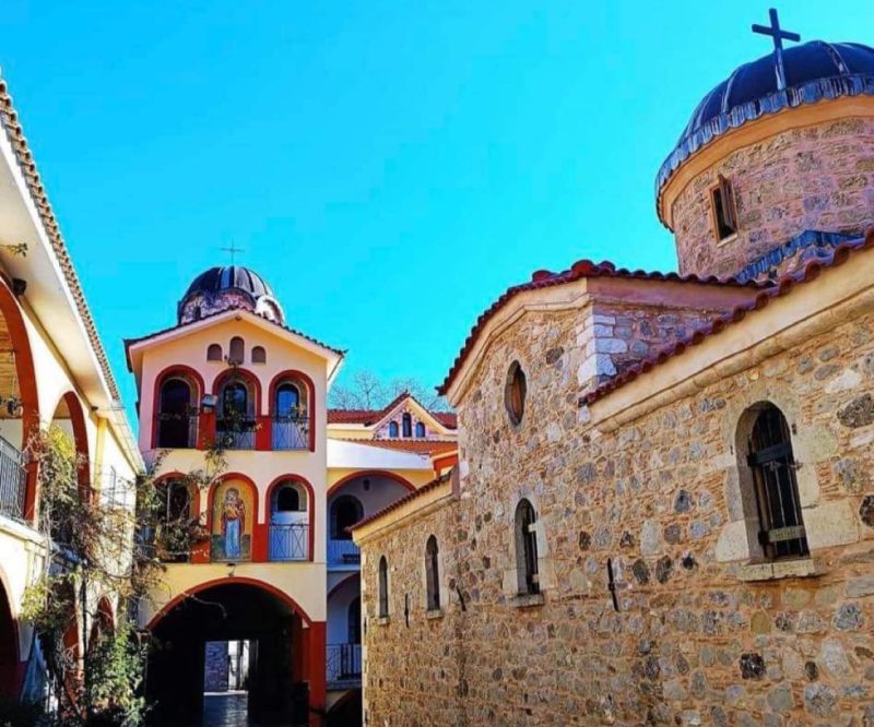 Όσιος Δαυίδ: Γιορτάζει το μοναστήρι που σώθηκε από τις φωτιές στην Εύβοια