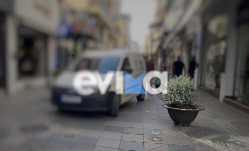 Όπως λάχει στην Εύβοια: Παρκάρουν αυτοκίνητα και φορτηγά πάνω στην Αβάντων