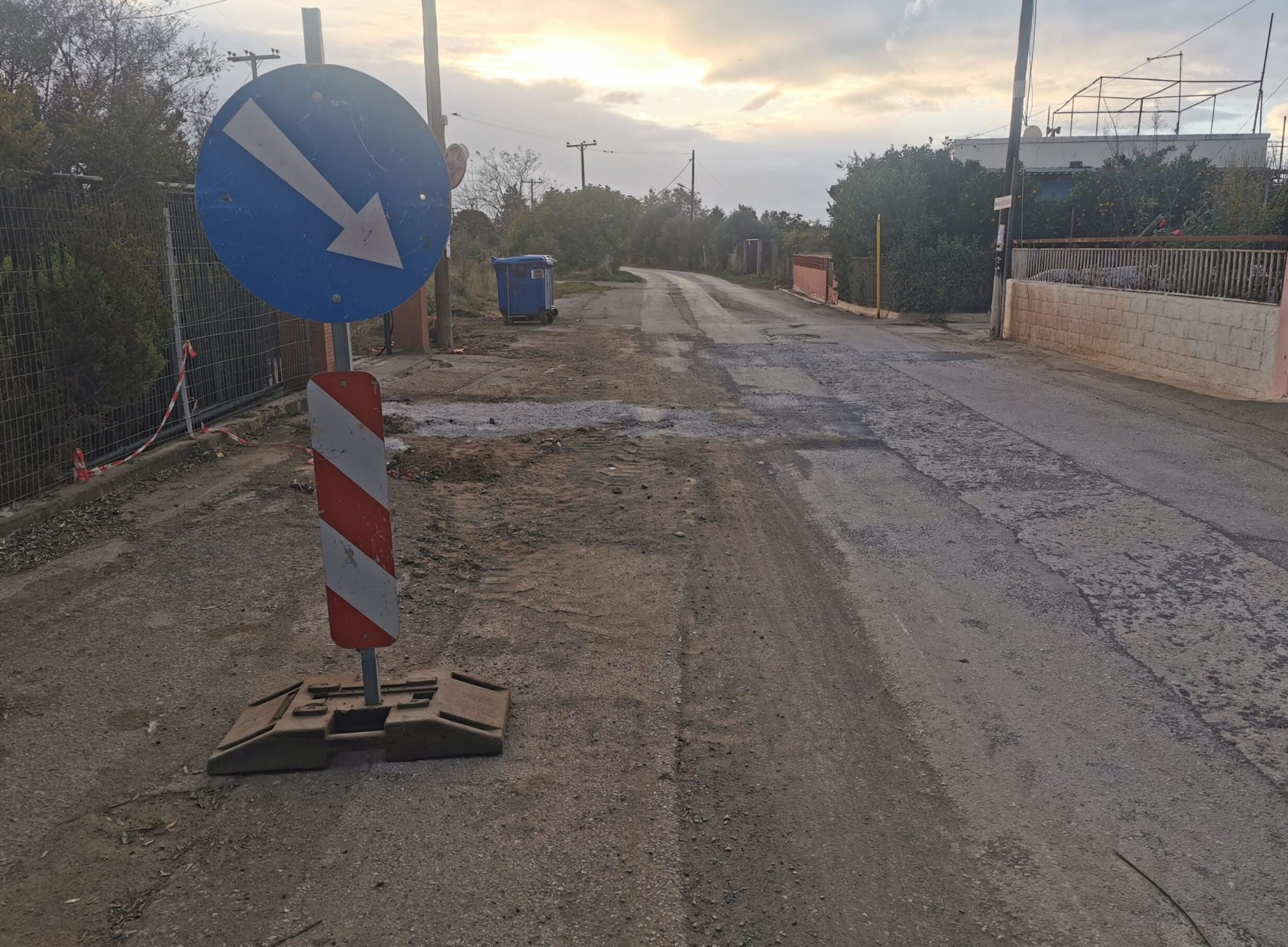 Εύβοια: Δρόμοι παγίδες για τους οδηγούς
