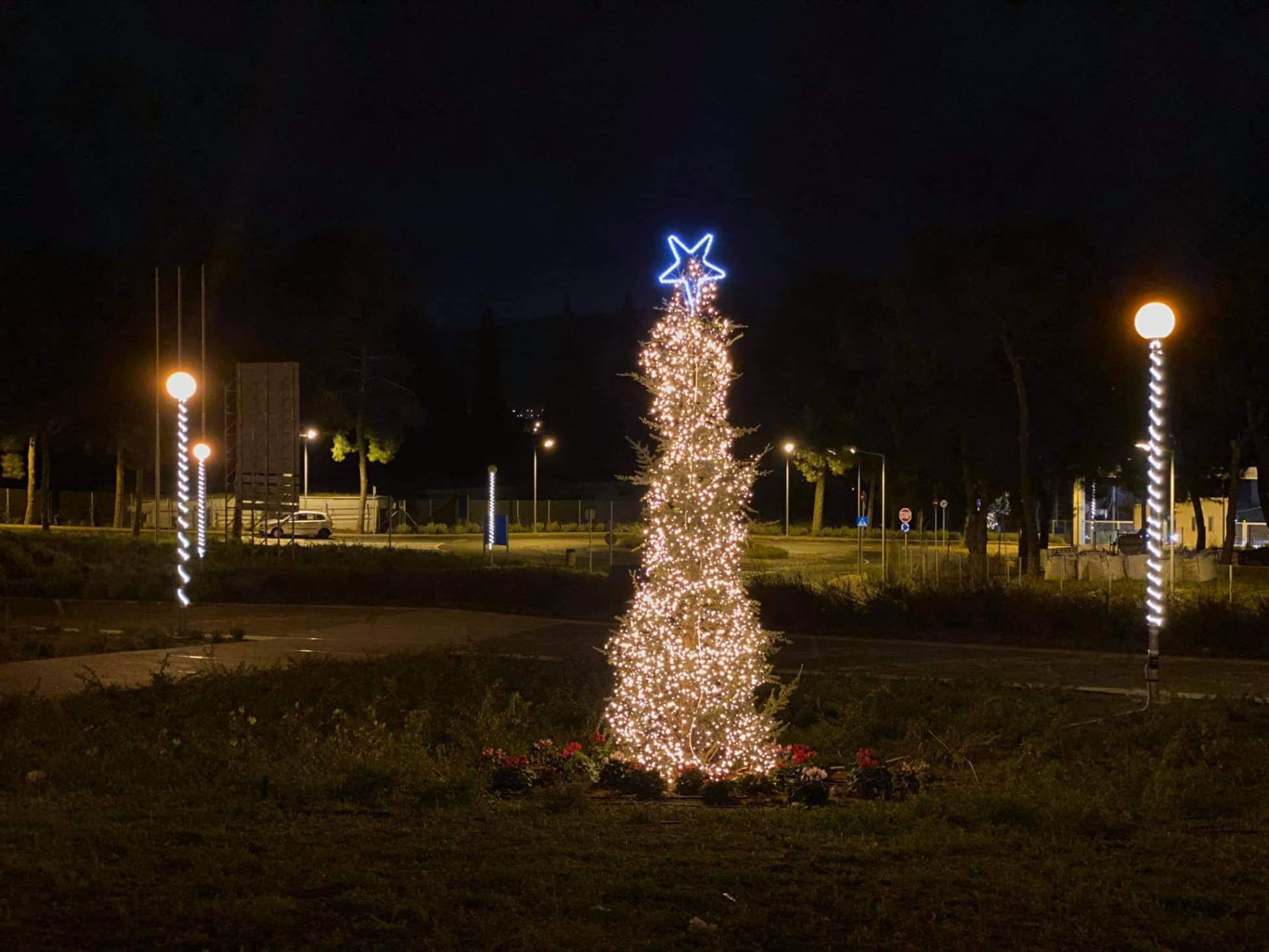 Χαλκίδα: Το Χριστουγεννιάτικο δέντρο που έδωσε ελπίδα στους ασθενείς του Νοσοκομείου