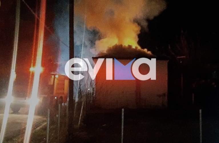 Εύβοια: Βίντεο από την μεγάλη πυρκαγιά που ξέσπασε σε σπίτι στην Ιστιαία