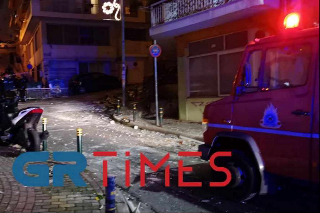 Θεσσαλονίκη: Ισχυρή έκρηξη φιάλης υγραερίου σε διαμέρισμα