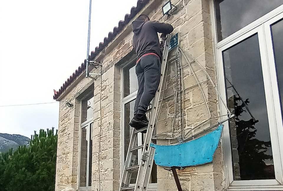 Εύβοια: Στολισμός σε γραφικό χωριό δια χειρός των κατοίκων – Εικόνες