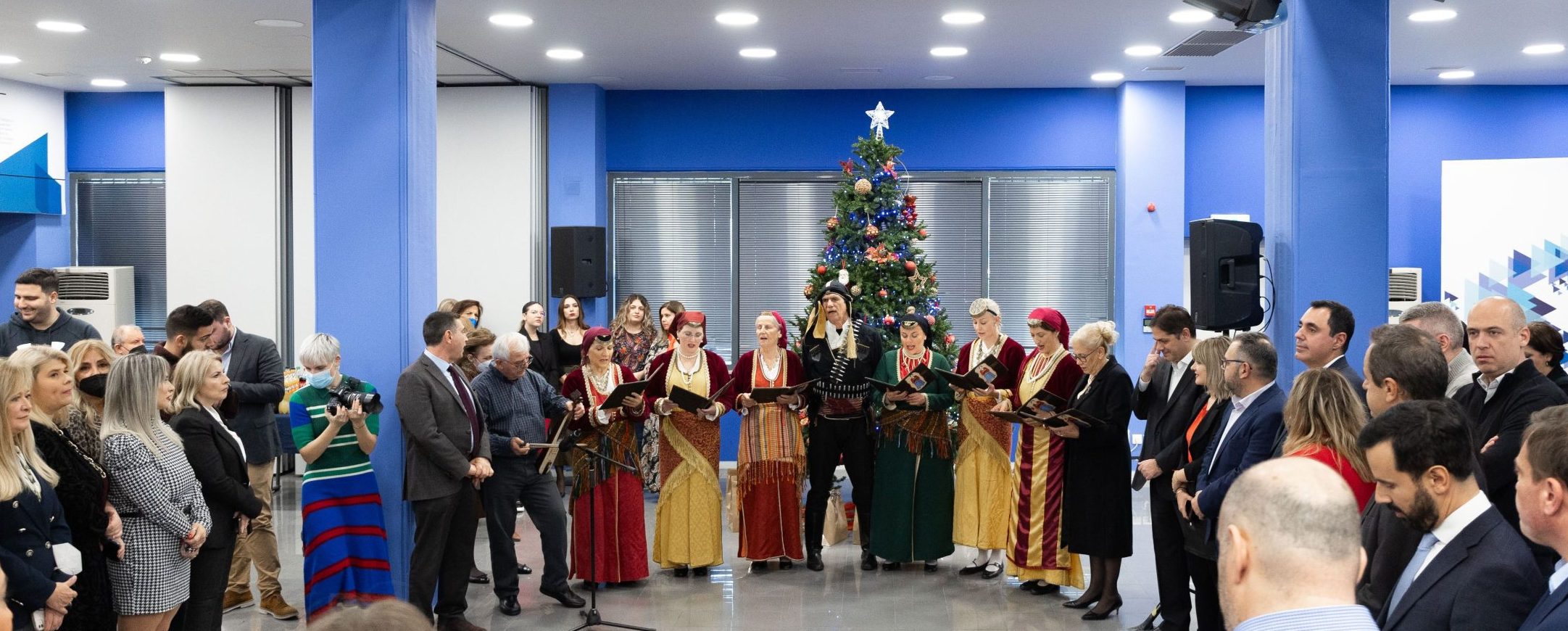 Χριστουγεννιάτικη εκδήλωση στα γραφεία της ΝΔ (εικόνες)