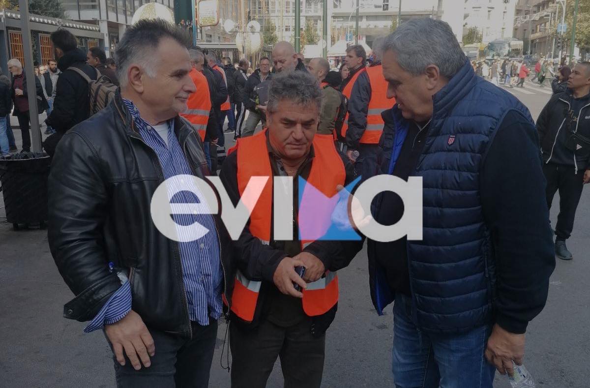 Εύβοια: Στην Αθήνα με τους εργαζόμενους της ΛΑΡΚΟ, ο δήμαρχος Διρφύων Μεσσαπίων