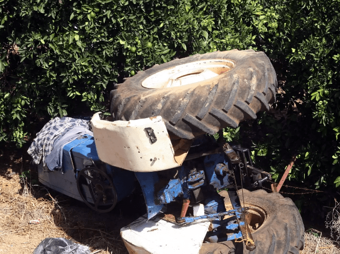 Νεκρός 53χρονος αγρότης- Καταπλακώθηκε από τρακτέρ