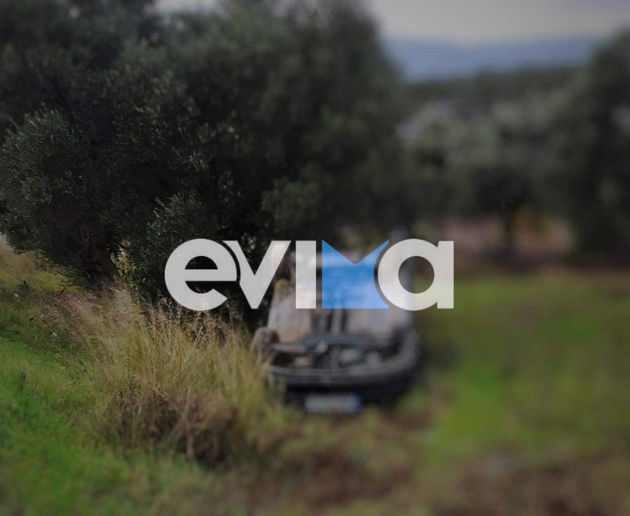 Τροχαίο στην Εύβοια: Αυτοκίνητο έφερε τούμπες και βρέθηκε σε χωράφι