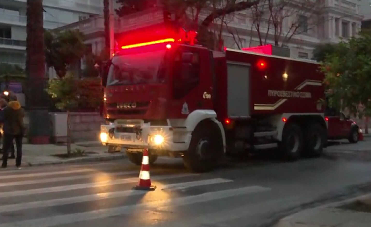 Φωτιά σε αποθήκη στο Μέγαρο Μαξίμου