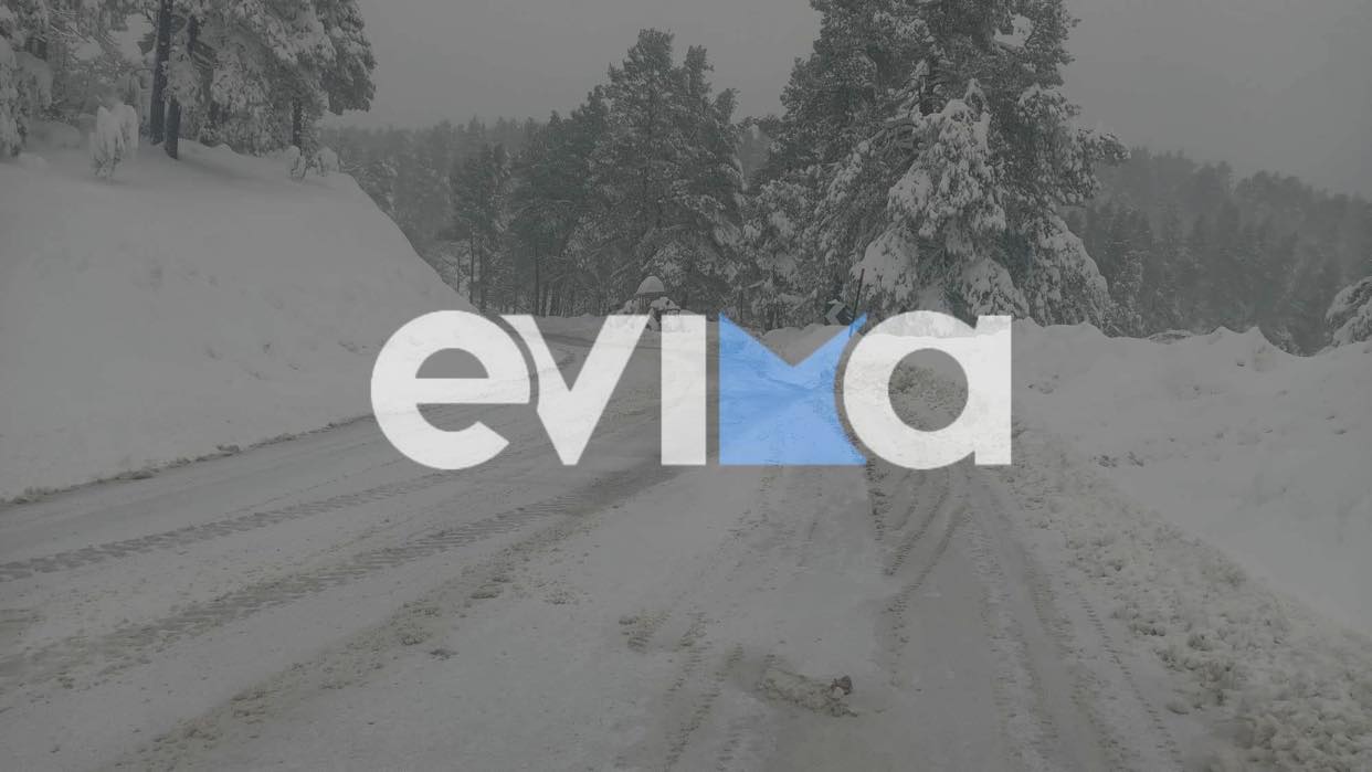 Χιόνια στην Εύβοια: Αυτός ο Δήμος θα «πνιγεί» στο χιόνι