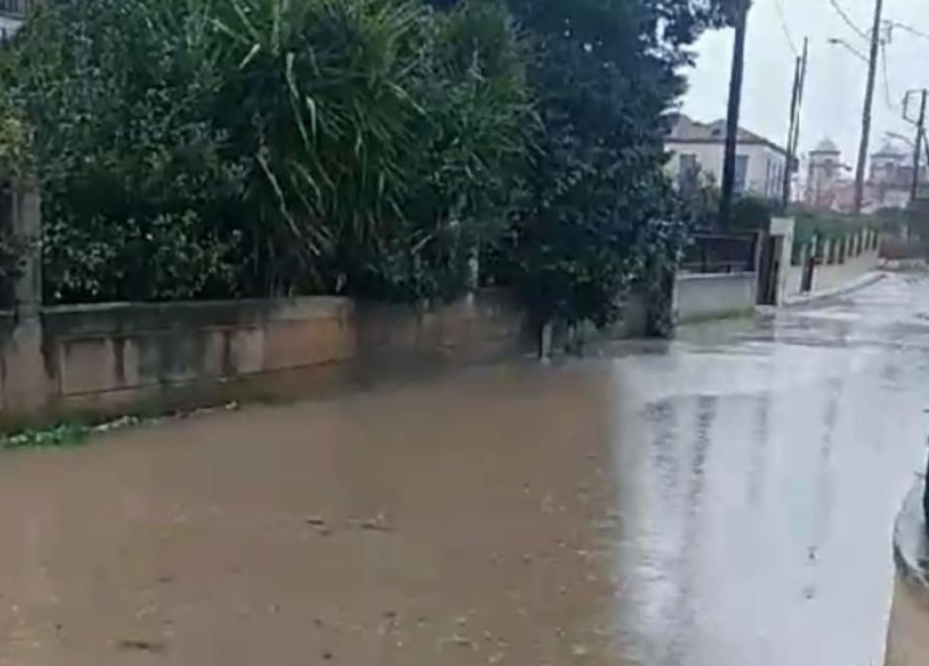 Εύβοια: Πλημμύρισαν ξανά με την πρώτη βροχή
