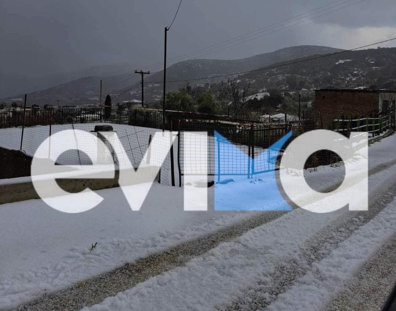 Φλεβάρης… απ’ όλα: Χιόνια, κρύο και λιακάδα- Αυτός θα είναι ο καιρός στην Εύβοια