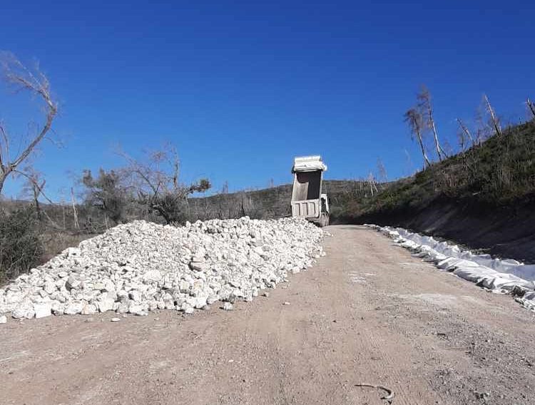 Εύβοια: Φτιάχνεται διαλυμένος δρόμος στο Νομό – Δείτε που