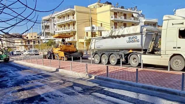 Εύβοια: Νέα έργα ασφαλτόστρωσης σε μεγάλη πόλη