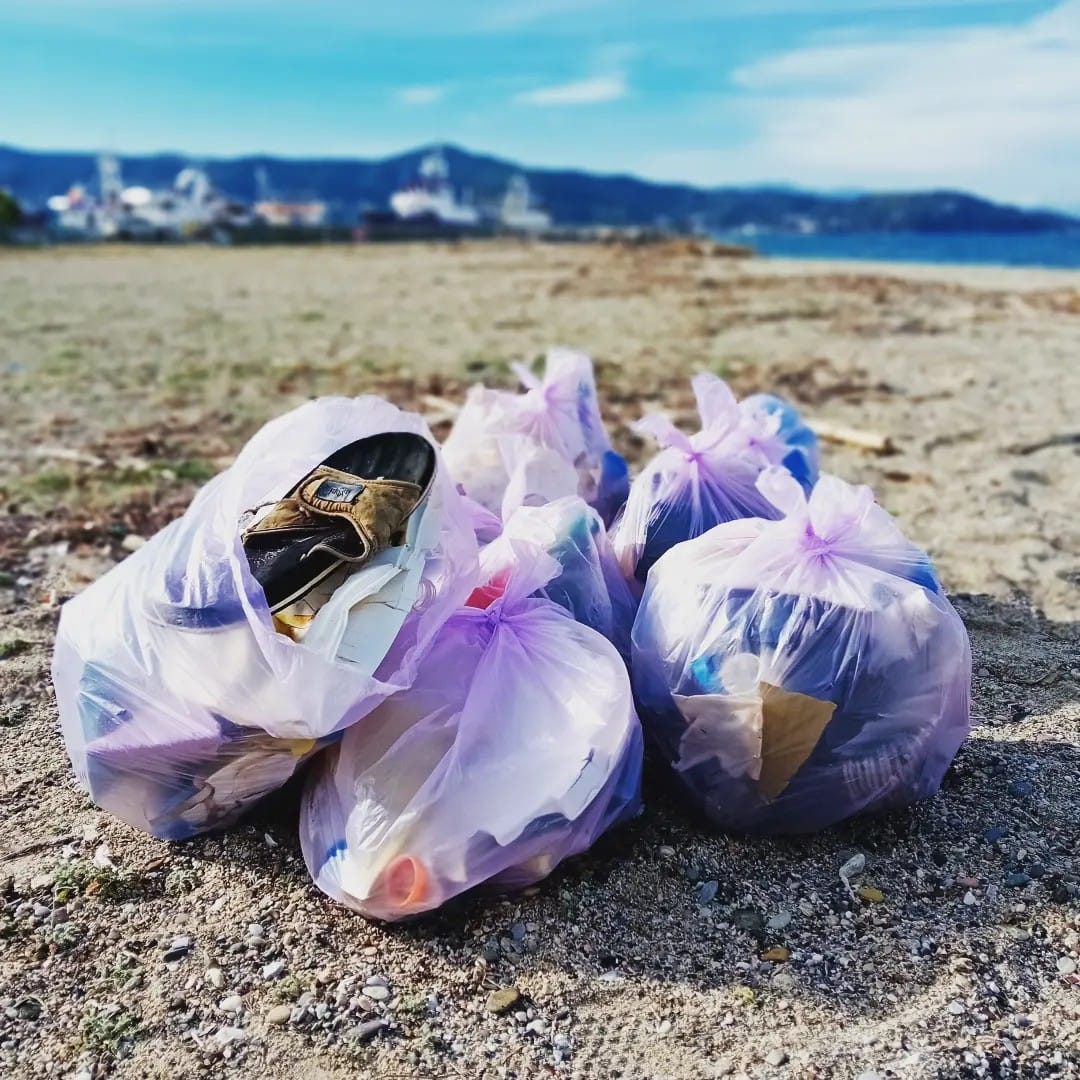 Εύβοια: Τα παιδιά καθάρισαν την παραλία